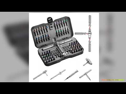 VMAN 66in1 Multifunction Ratchet Screwdriver Set Multi Magnetic Bits Mini Repair Tool Kit