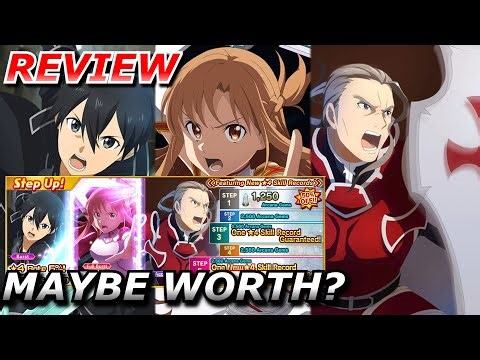 [SAOIF] THE AINCRAD BANNER IS HERE! | Peerless Hero Order | Banner Review