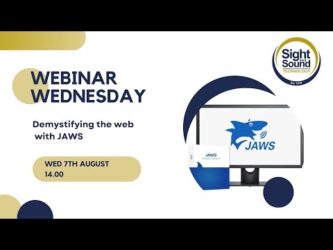 Webinar Wednesday: Demystifying the web with JAWS