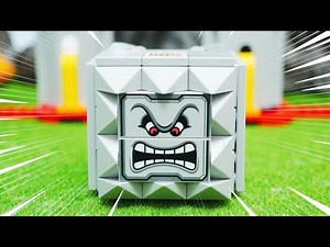 LEGO Super Mario summary 2 | レゴ スーパーマリオのドッスン とキングテレサとキラーを組み立てる stop motion anime!