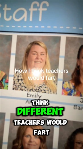 How Teachers Would Fart 💨😭 #fart