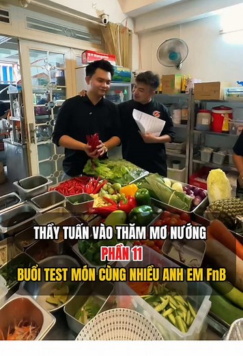 Thầy Tuấn thăm Mơ Nướng và thử món ngon