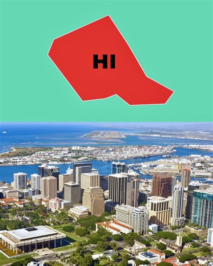 Did you know Honolulu is the capital and largest city of Hawaii, located on the island of Oahu. #usa | Curious USA