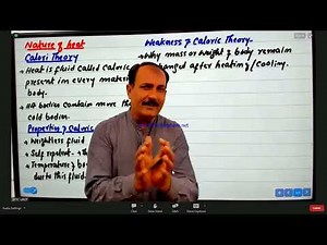 Lecture 1 heat calorie theory