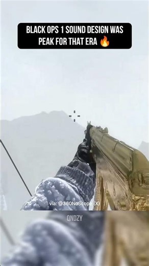 Black Ops 1 sound design