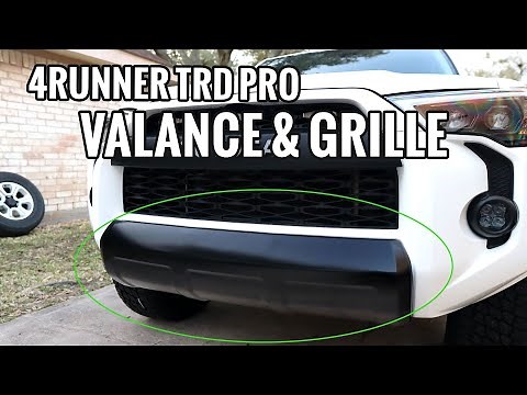 2019 4Runner TRD Pro Front Valance Install | SR5 Conversion Part 1 Flake Garage