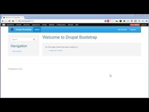 Drupal Bootstrap - 4 - Creating Bootstrap Sub Theme