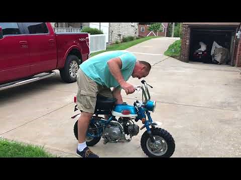 1971 Honda Z50 Mini Trail Monkey Bike
