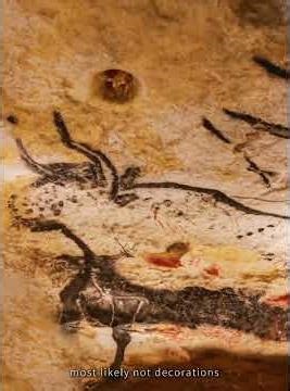 Art began with animals in caves.