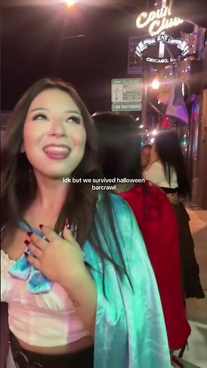 survived the Chicago Halloween bar crawl and lived to tell the tale 🎃 link in bio to grab your
