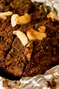 Roast Lamb with Middle Eastern Spices - Chef Tariq