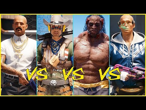 Cyberpunk 2077 GANG WARS - Valentinos VS 6th Street VS Animals VS Scavengers!