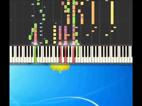 Disco inferno The Tramps [Piano tutorial by Synthesia]