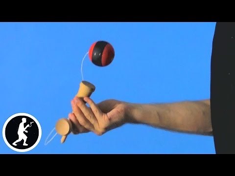 Base Cup Kendama Trick and Hole Control Techniques