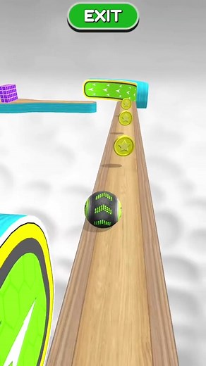 SpeedRun Gameplay Level 1205 | Going Balls | Exciting Ball-Running Action