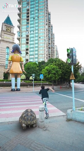 Squid Game Traffic Light Challenge