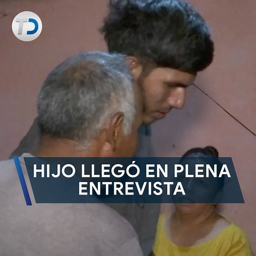 881K views · 12K reactions | ¡No recordaba nada! Hijo llegó en plena entrevista; sus padres lo habían reportado como desaparecido ‼ | Multimedios Laguna | Facebook