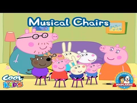 Peppa Pig's Party Time - Musical Chairs | Peppa Pig Playing Musical Chairs | Cool Apps For Kids