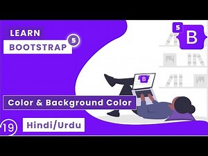 Bootstrap Tutorial In Hindi | Bootstrap 5 Text & Background Color | Bootstrap 5 Tutorial In Hindi