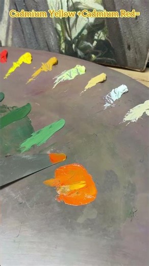 How to make Orange? #artsupplies #lifeisanart #painting #art #colormixing