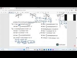 linear equations part 2