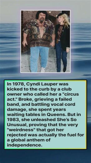 Her own stage was built by the woman known as the 'Circus Act'