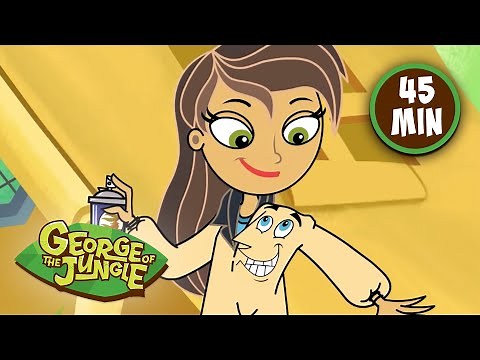 Jacket George | George of the Jungle | Compilation | Cartoons For Kids