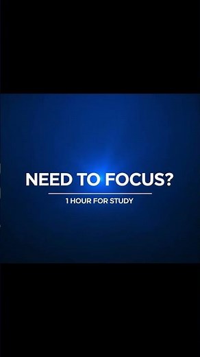 Need to focus? 🧠 Deep Blue Screen (1 Hour) #shorts #focus