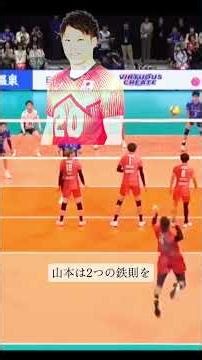 山本智大のサーブカットの秘密 #バレーボール#山本智大