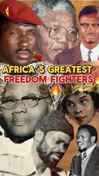 Africa’s Greatest Freedom Fighters ✊🏿🔥 #africanheroes