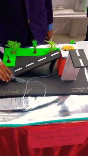 Hydraulic Lift (working model) science exhibition