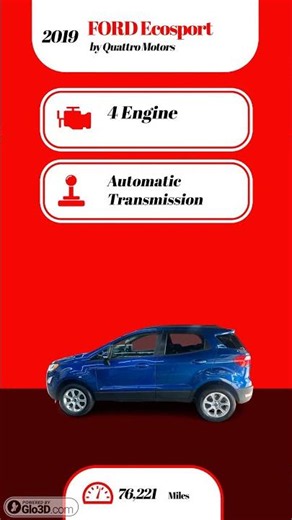 FORD Ecosport 2019 car review