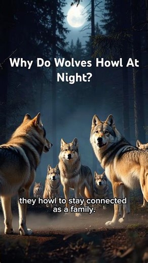 Why Do Wolves Howl at Night? 🐺🌙