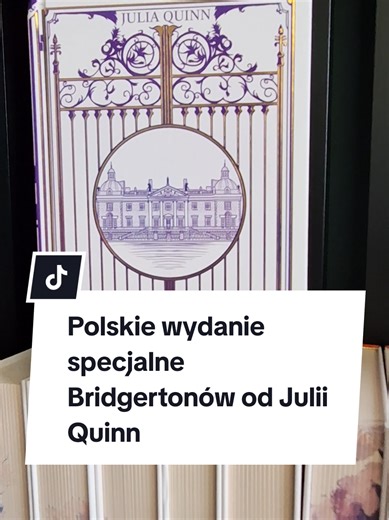 UWAGA!!!! AAAA!! Oficjalnie ogłaszam, że polskie wydanie specjalne serii Bridgertonowie od Julii Quinn jest już wydane w całości 😁 Wygląda cudowne - to moje pierwsze video produktowe, więc może nie oddaje w całości jak ta seria jest pięknie wydana, ale obiecuję Wam nagrać coś jeszcze ❤️❤️ (Współpraca reklamowa @zyskiskawydawnictwo ) #bridgerton #bridgertonbooks #juliaquinn #bridgertonscandal #edycjaspecjalna