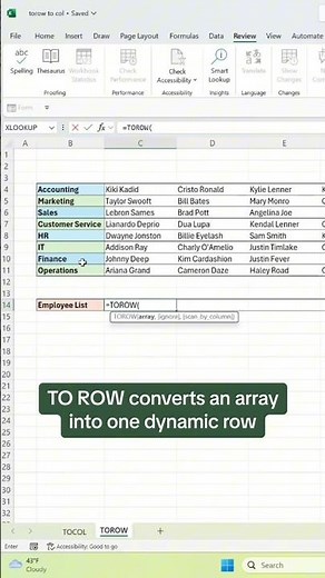 Two new Excel functions you need to know 🤯 Which is your favorite?!