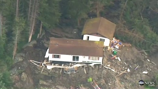 Landslide Forces Evacuations in Washington State