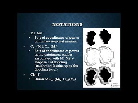 Image Segmentation by Morphological Watersheds and Dam Construction