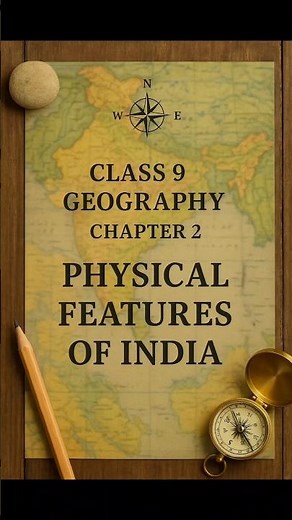 Class 9 Geography Chapter 2 | Physical Features Of India | Part 5 #shorts #trending #viral