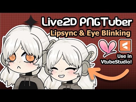 Use Your PNGTuber in VtubeStudio! Part 1: Eyes & Mouth | Live2D Tutorial [ ADVANCED ]
