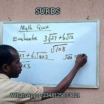 Evaluation of surds