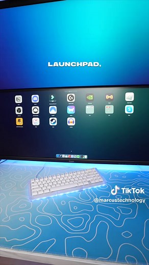 Transform Windows into MacOS with a few clicks 🥶 #mydockfinder #pc #windows11 #desksetup #marcustechnology