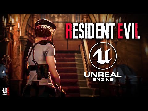 RESIDENT EVIL 1: REMAKE || UNREAL ENGINE 5 | GAMEPLAY & TRAILER (4K) | Fan Game