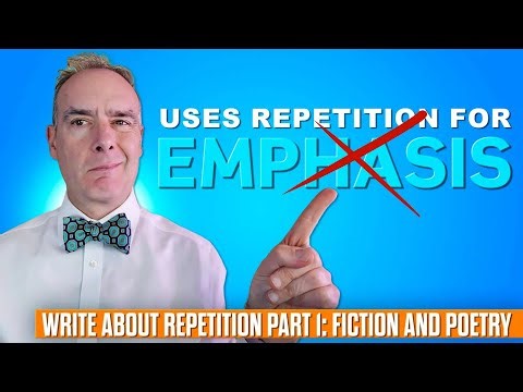 How to Analyze Repetition in Fiction and Poetry Like a LEGEND (not basic)