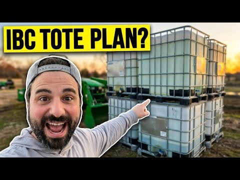 Farm Gets New IBC Totes, Here's the Setup
