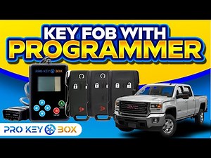 How To Easily Program Your 2015-2019 GMC Sierra 3500 Key Fob: Step-by-Step Guide DIY | ProKeyBox.com