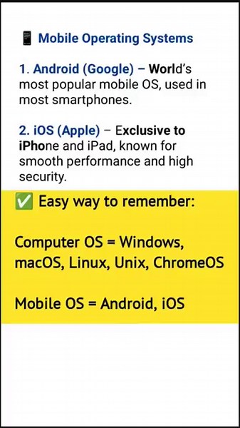 computer operating system #computereducation