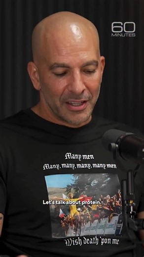 Longevity star Dr. Peter Attia tells his patients to eat one gram of protein for every pound they weigh, every day – that’s more than double what the current nutritional guidelines recommend. The doctor and a handful of his patients have also used a drug called rapamycin, usually prescribed to transplant recipients, that has extended lifespan in mice. He stopped for now, because it gave him mouth sores, which can be a side effect. | 60 Minutes