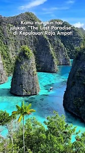 Apakah kamu udah tau Misool ? VOTE yaa ! salah satu gugusan kepulauan paling terpencil di Raja Ampat, Papua Barat Daya. Untuk bisa kesana, dibutuhkan perjalanan laut berlayar selama 12 hingga 14 jam dari Kota Sorong, tapi semua lelah itu terbayar lunas begitu tiba. Di balik jauhnya akses, tersembunyi surga yang masih jarang dijamah sseperti laguna tersembunyi, pulau pulau karst yang epic, dan dunia bawah laut yang luar biasa indah. Inilah salah satu hidden gem Indonesia yang sesungguhnya. 📍Miso