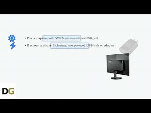 How to Adjust Brightness on AOC E1670SWU – OSD Steps for USB Powered Portable