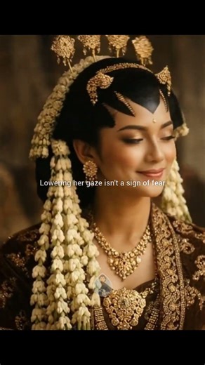 The Hidden Strength of a Javanese Bride #indonesianculture #javanesewedding #Shorts